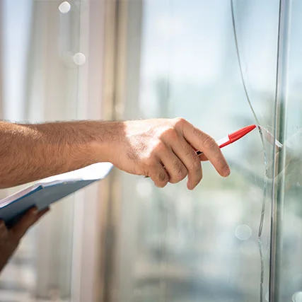 broken glass repair in Valrico, FL