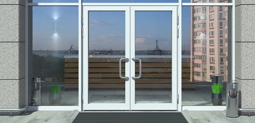 storefront glass repair in Valrico, FL